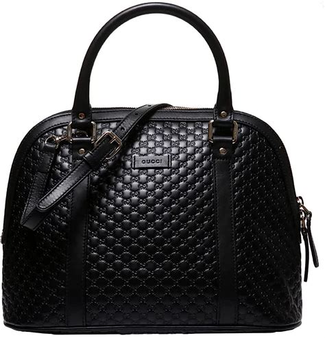 Gucci Nice Microguccissima Leather Boston Bag